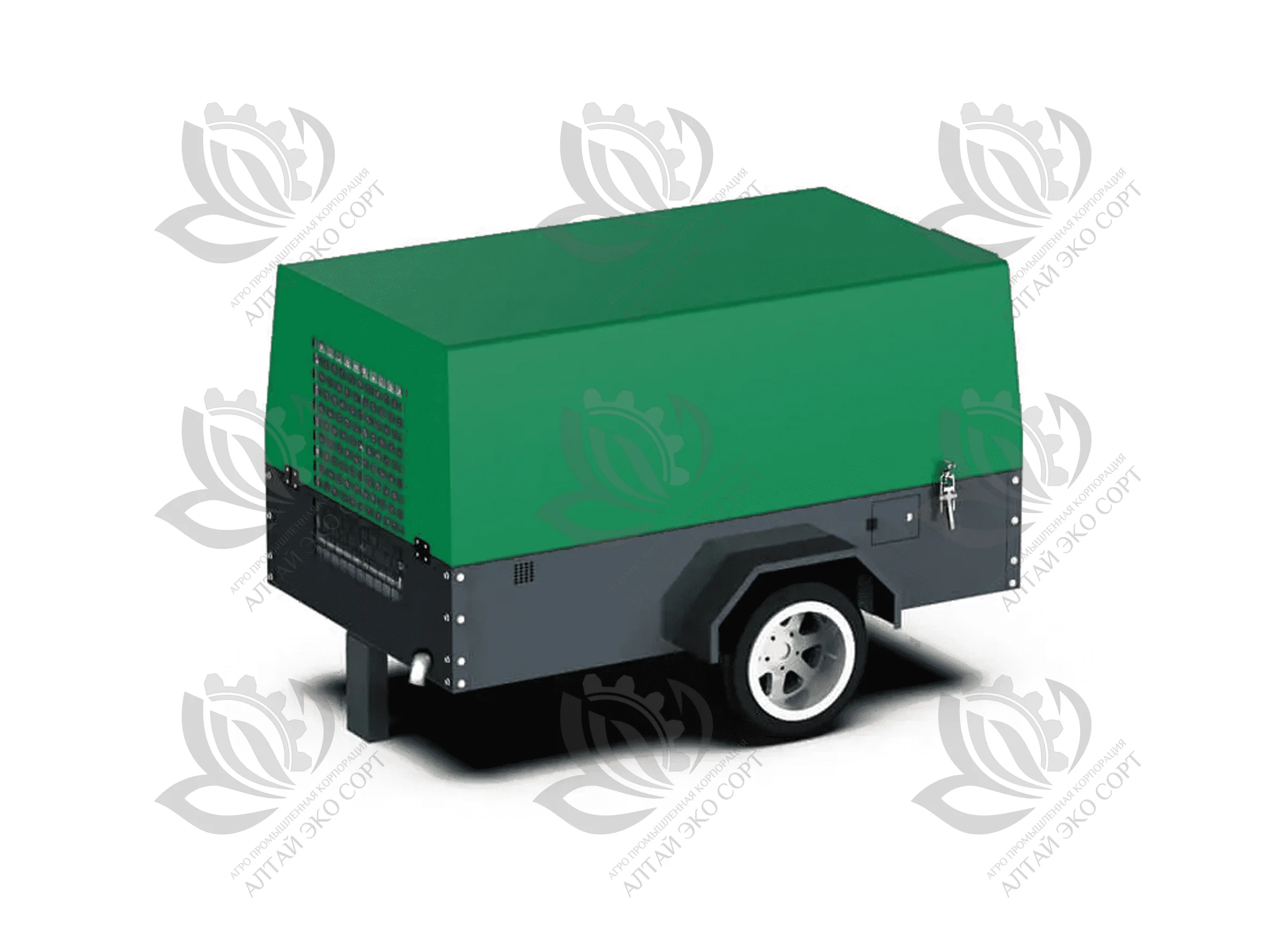 Diesel Portable Screw Air Compressor