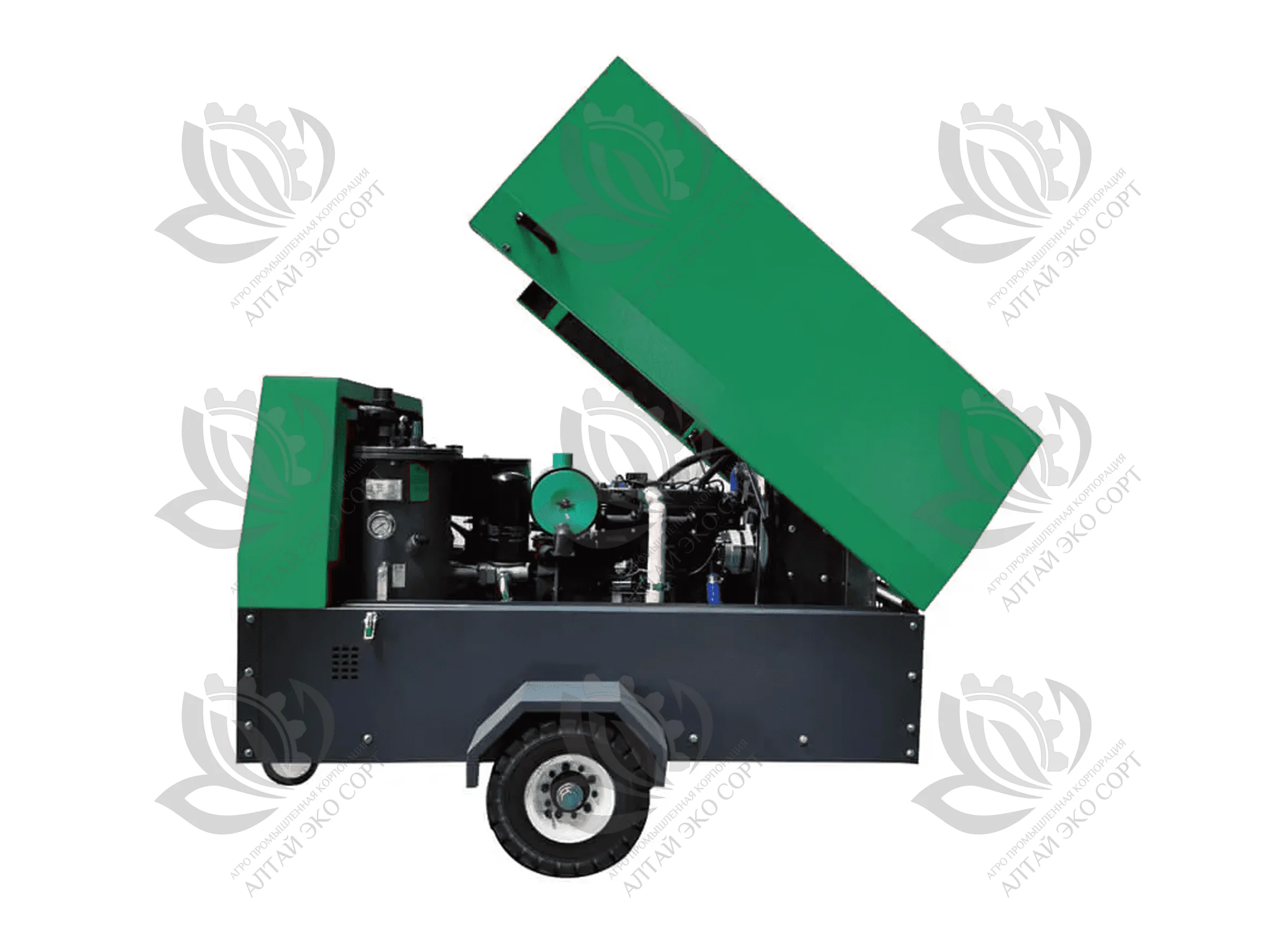 Diesel Portable Screw Air Compressor