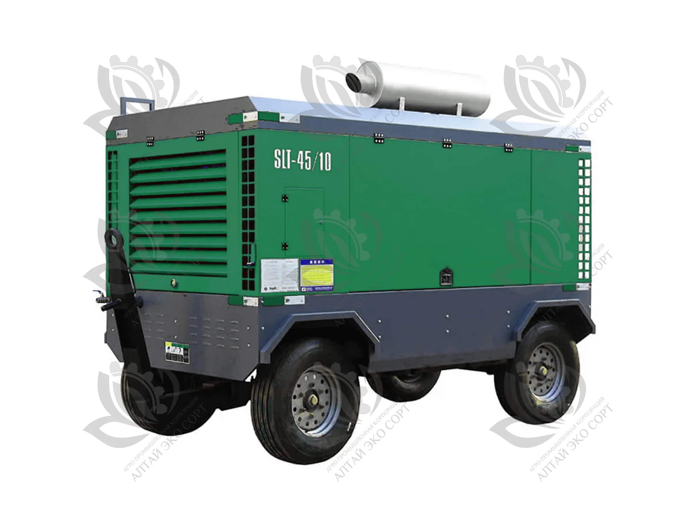 Diesel Portable Screw Air Compressor